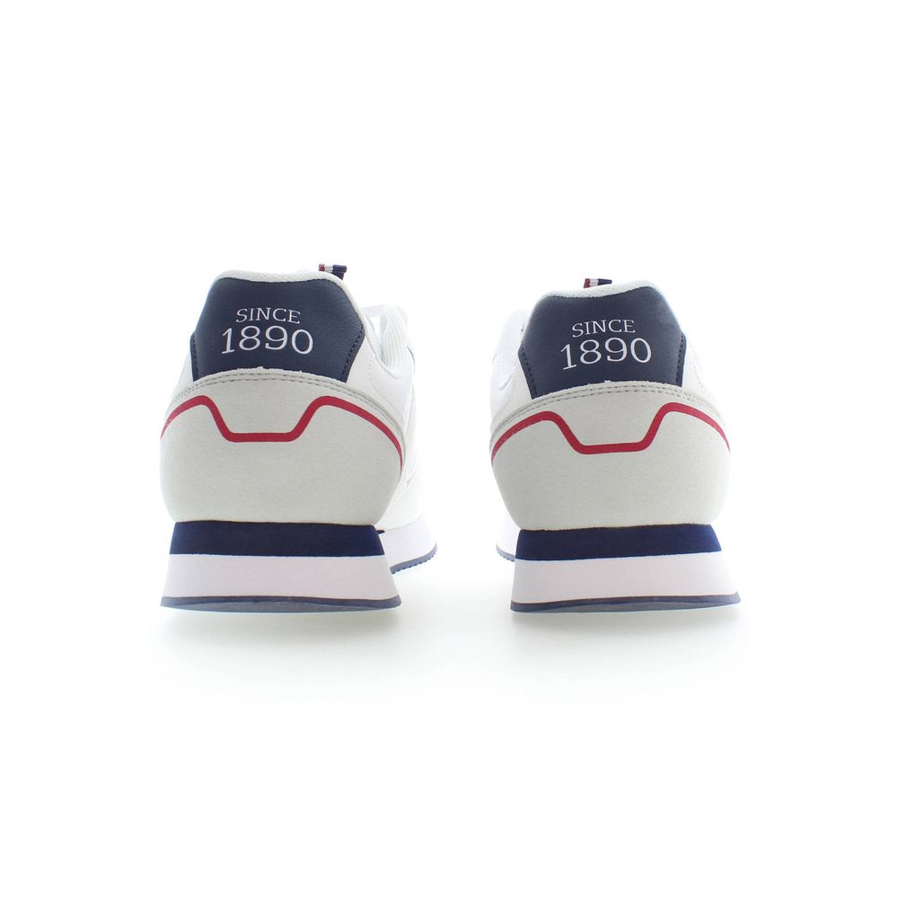 U.S. POLO ASSN. White Polyester Men Sneaker -   -  U.S. POLO ASSN..