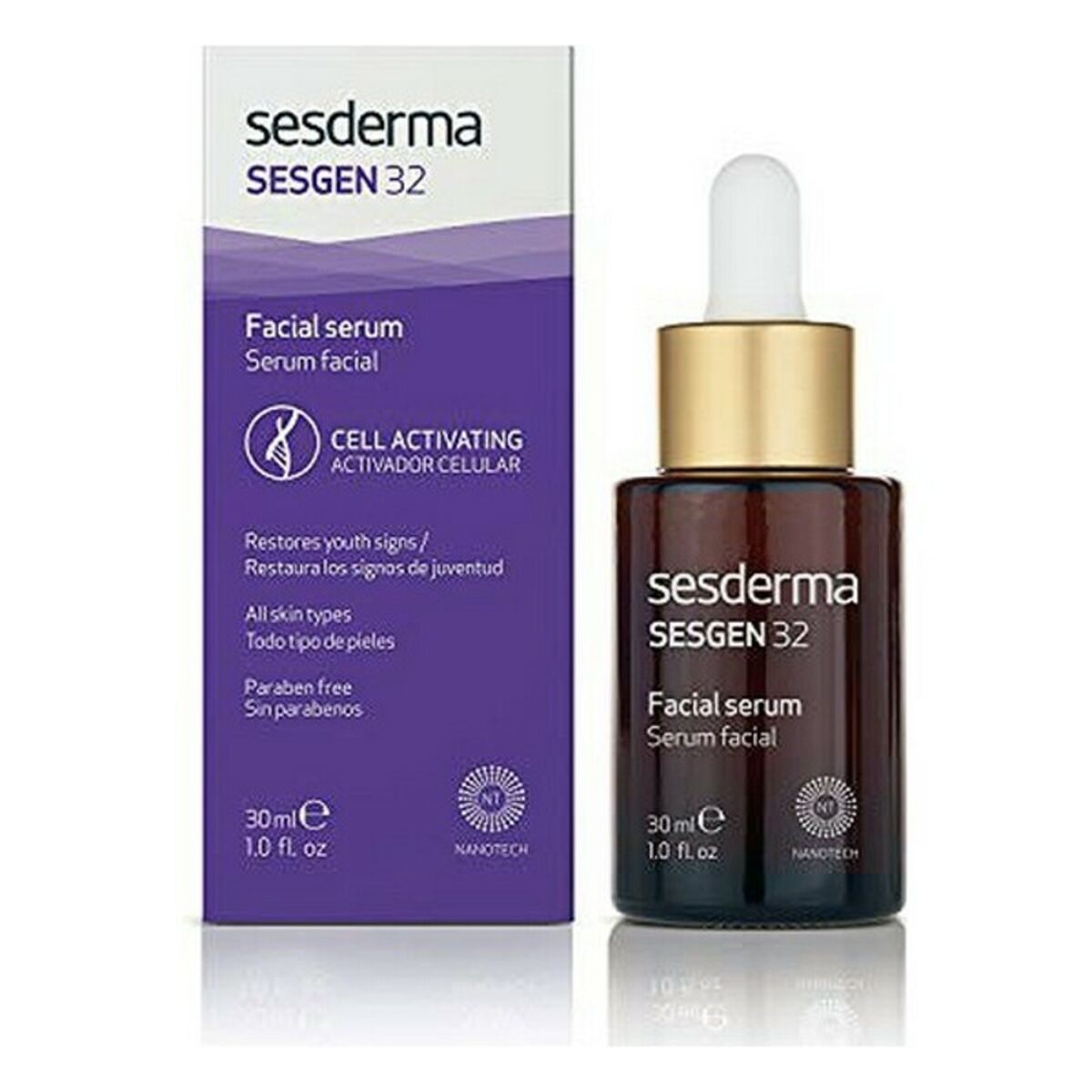 Facial Serum Sesgen 32 Sesderma 8429979252180 (30 ml) 30 ml -  Beauty, Skin care -  Sesderma.