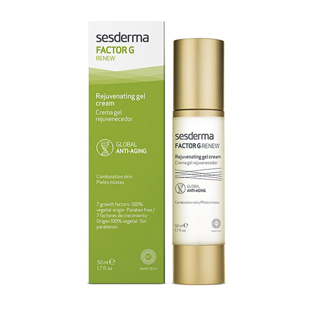 Anti-Ageing Cream Sesderma Factor G Renew -  Beauty, Skin care -  Sesderma.