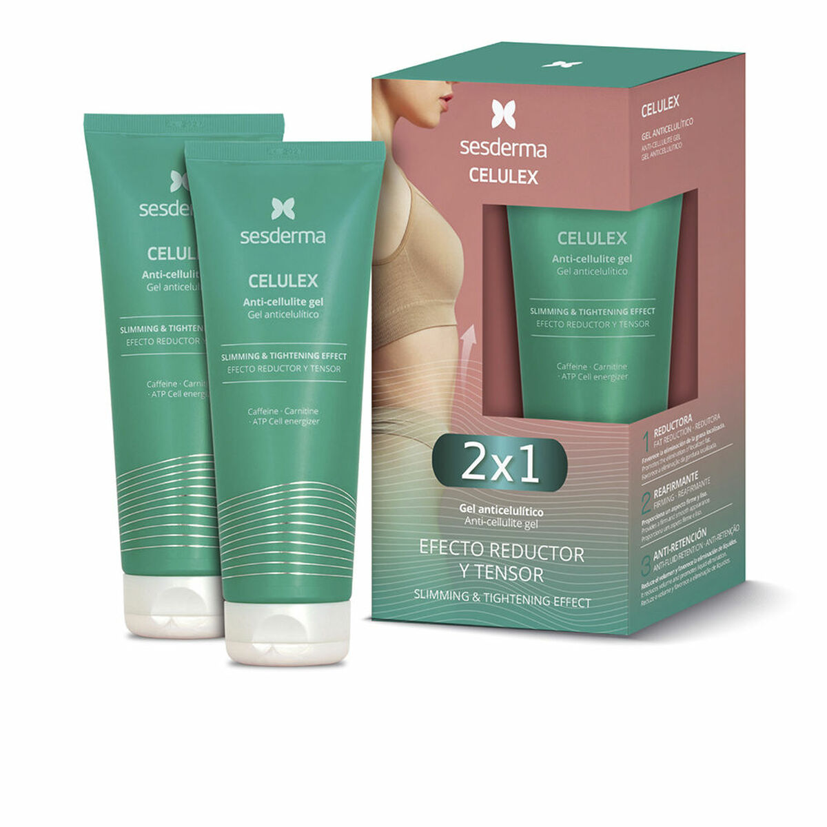 Anti-Cellulite Gel Sesderma CELULEX 200 ml 2 Units -  Beauty, Skin care -  Sesderma.