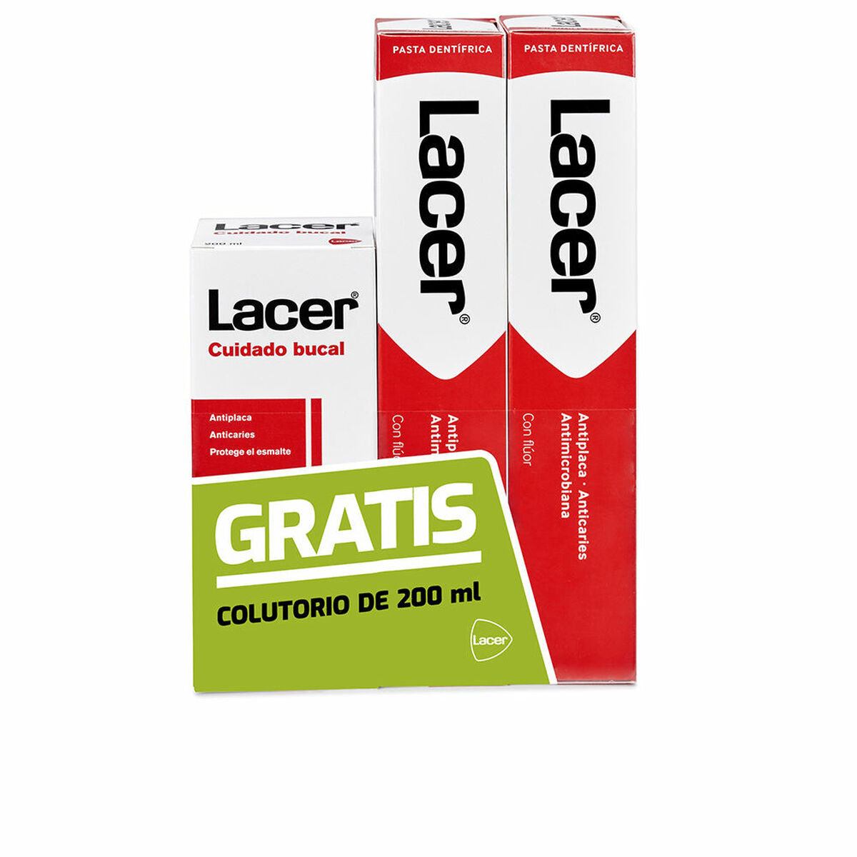 Toothpaste Complete Action Lacer 2 x 125 ml -  Health and personal care, Oral care -  Lacer.