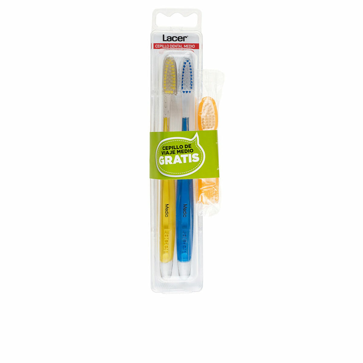 Toothbrush Lacer Technic Medio (3 Pieces) (2 Units) -  Health and personal care, Oral care -  Lacer.