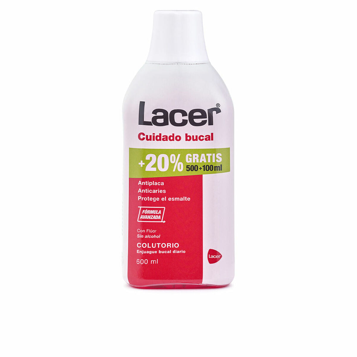 Mouthwash Lacer (600 ml) (Parapharmacy) -  Health and personal care, Oral care -  Lacer.