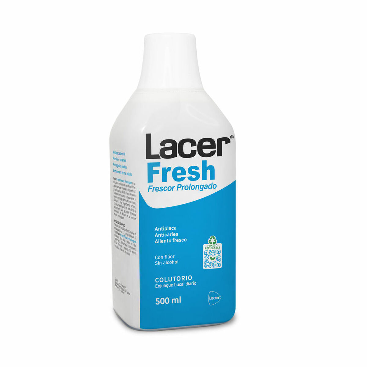 Mouthwash Lacer Lacerfresh Fresh Breath 500 ml -  Health and personal care, Oral care -  Lacer.
