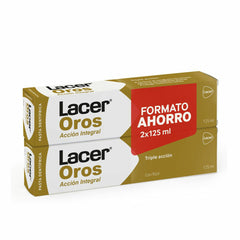 Triple Action Toothpaste Lacer Oro 2 x 125 ml (2 Pieces) -  Health and personal care, Oral care -  Lacer.