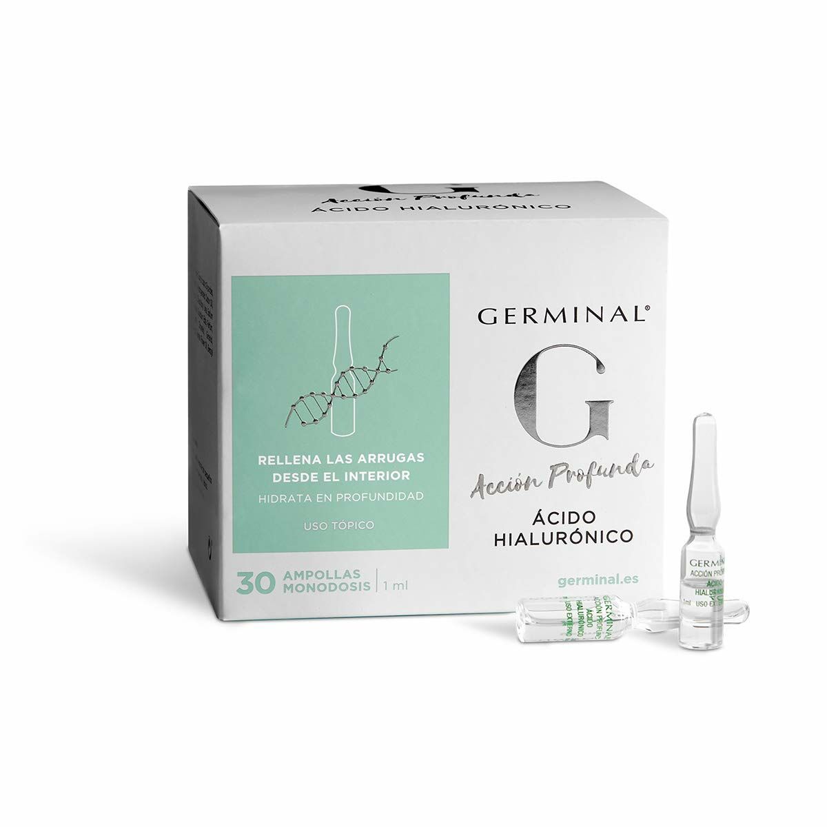 Hyaluronic Acid Germinal Acción Profunda 30 x 1 ml Ampoules 1 ml -  Beauty, Skin care -  Germinal.
