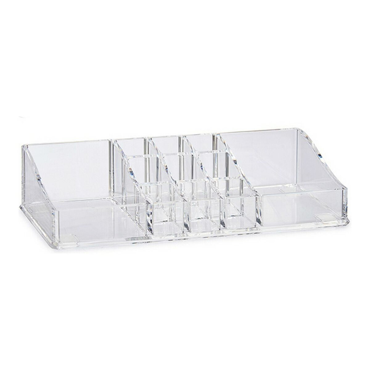 Make-up organizer Berilo 6103-X 6103-X Transparent 9 x 4,5 x 22,7 cm 9 x 9 x 22,7 cm -  Home and cooking, Bath -  Berilo.