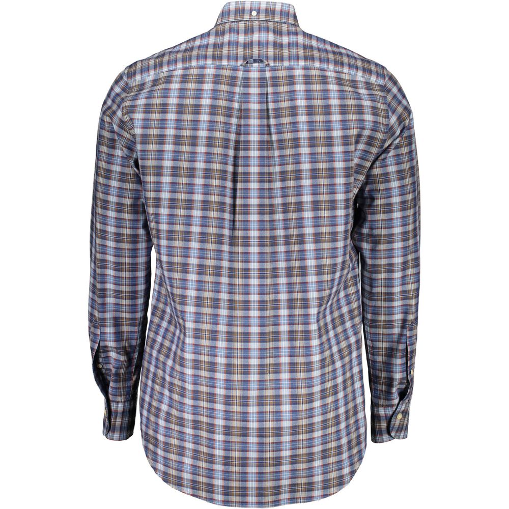 Gant Blue Cotton Shirt -   -  Gant.