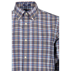 Gant Blue Cotton Shirt -   -  Gant.