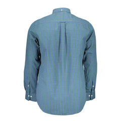 Gant Blue Cotton Shirt -   -  Gant.