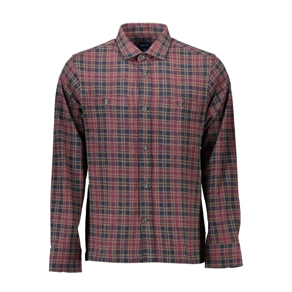 Gant Brown Cotton Shirt -   -  Gant.