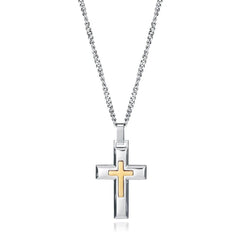 Men's Pendant Viceroy 75321C01012 Cross -  Jewellery, Men -  Viceroy.