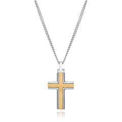 Men's Pendant Viceroy 75299C01012 Cross -  Jewellery, Men -  Viceroy.