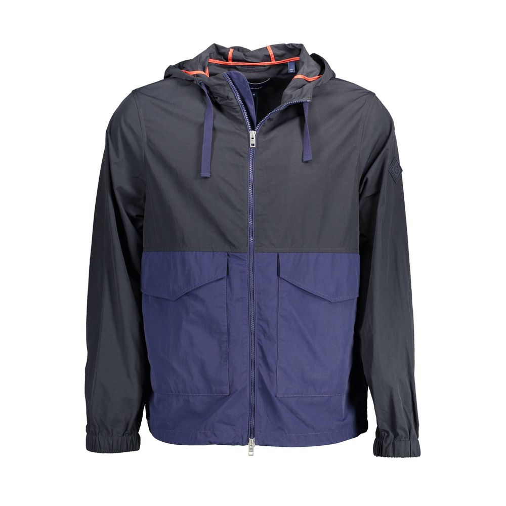 Gant Blue Polyamide Jacket -   -  Gant.