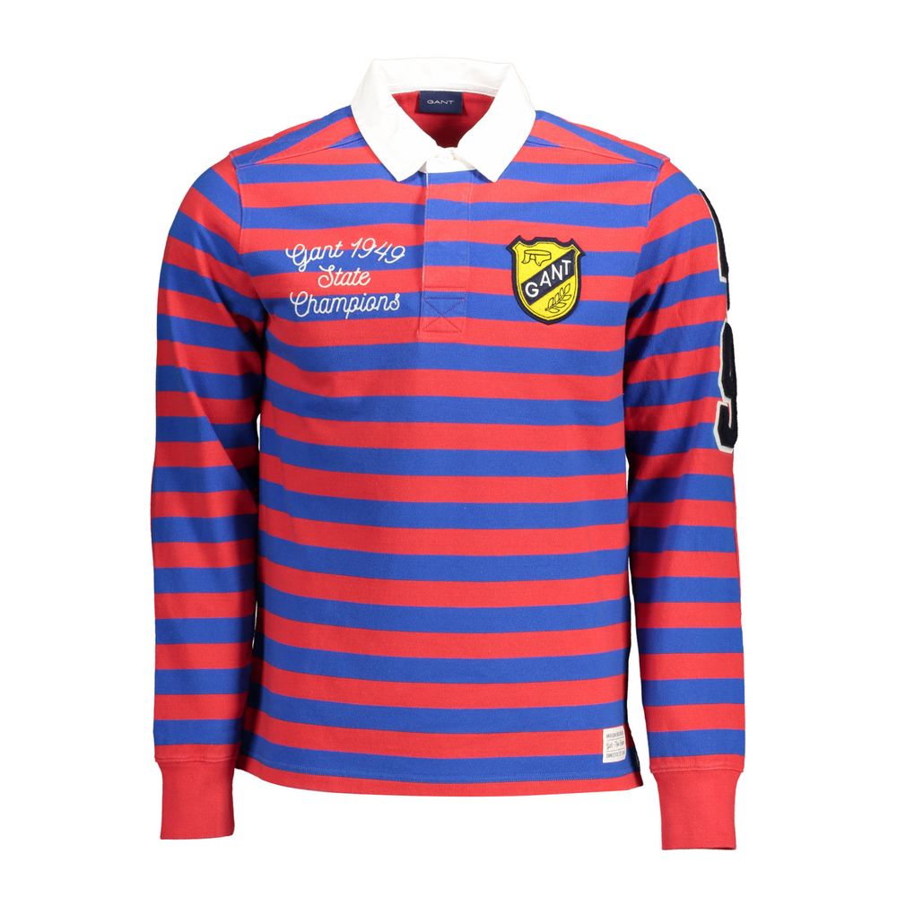 Gant Red Cotton Polo Shirt -   -  Gant.