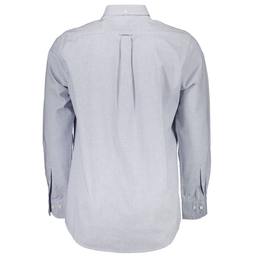 Gant Blue Cotton Shirt -   -  Gant.
