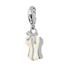 Woman's charm link Ti Sento 8171SI White (2 cm) -  Jewellery, Women -  Ti Sento.