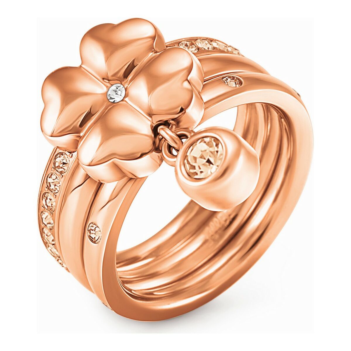 Ladies' Ring Folli Follie 3R15T006RYC-52 (12) -  Jewellery, Women -  Folli Follie.