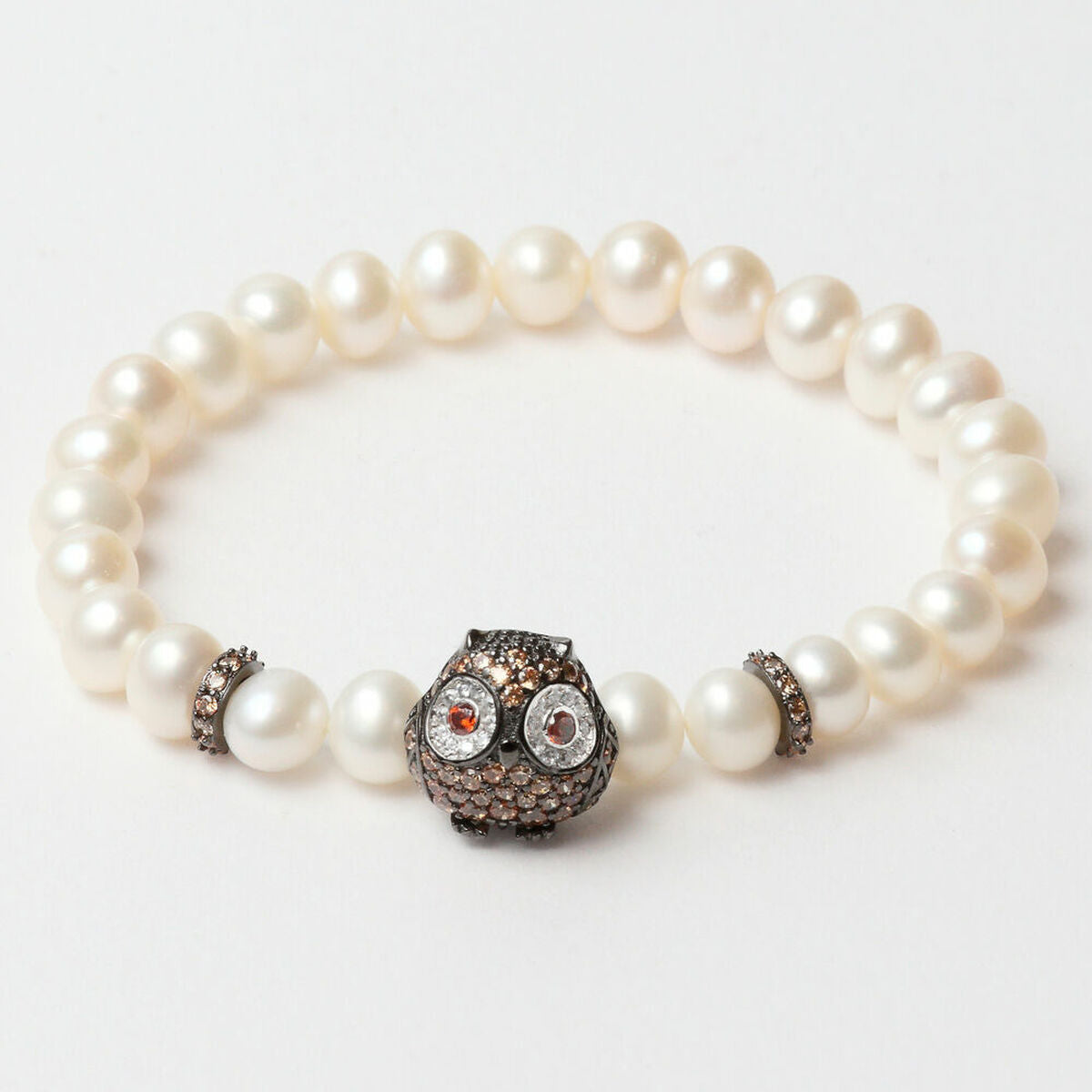 Ladies' Bracelet Lancaster JLA-BR-OWL-4-WH 16 mm -  Jewellery, Women -  Lancaster.