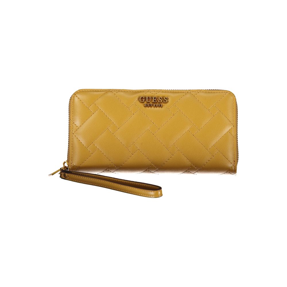 Guess Jeans Yellow Polyethylene Wallet -   -  Guess Jeans.
