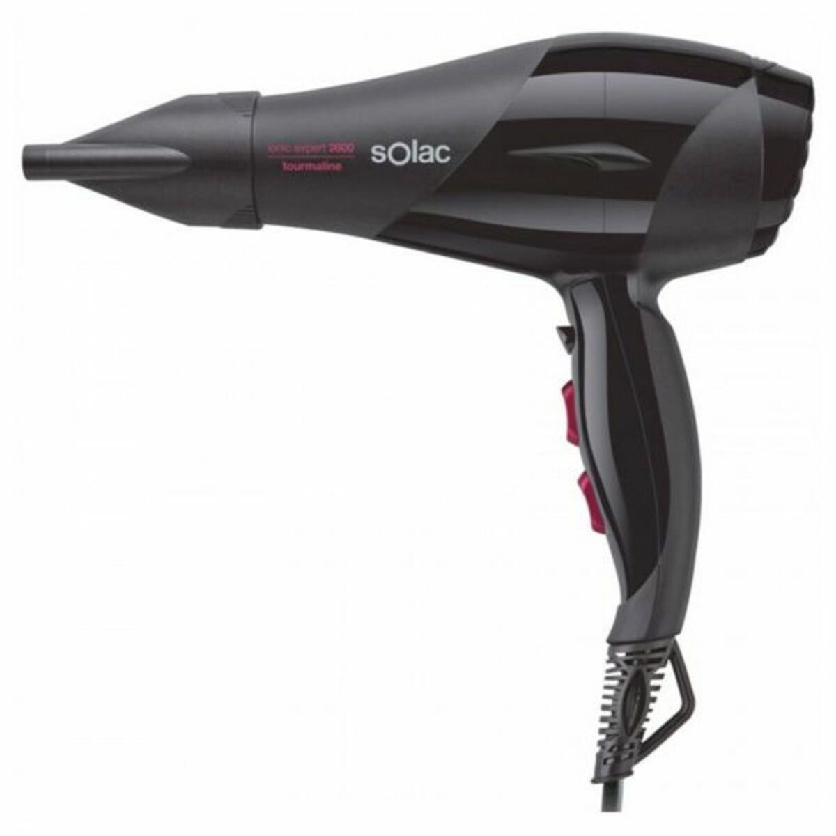 Hairdryer Solac SP7170EXPERT 2600W IONIC 2600 W Black -  Beauty, Hair care -  Solac.