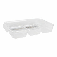 Multi-Purpose Organiser Confortime Transparent 37,5 x 23,5 x 5, cm (12 Units) -  Home and cooking, Bath -  Confortime.