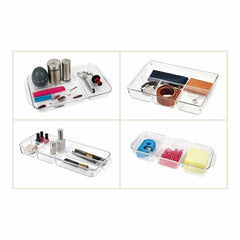 Multi-Purpose Organiser Confortime Transparent 37,5 x 23,5 x 5, cm (12 Units) -  Home and cooking, Bath -  Confortime.