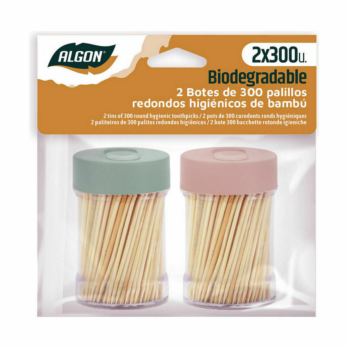 Tooth Picks Algon Set 600 Pieces (36 Units) -  Health and personal care, Oral care -  Algon.