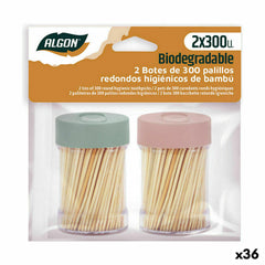 Tooth Picks Algon Set 600 Pieces (36 Units) -  Health and personal care, Oral care -  Algon.