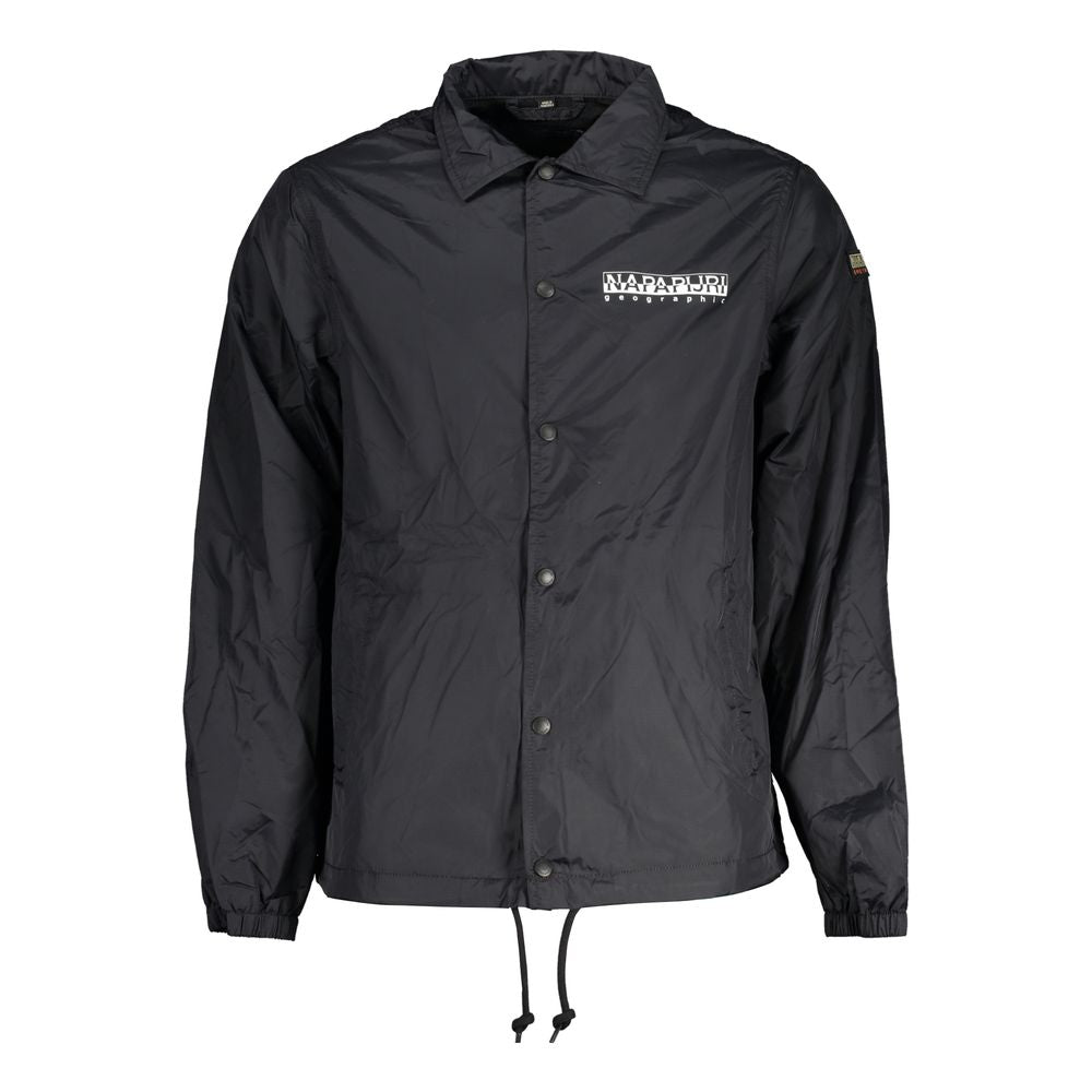 Napapijri Black Polyester Jacket -   -  Napapijri.