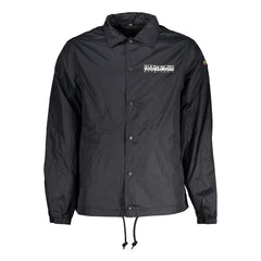 Napapijri Black Polyester Jacket -   -  Napapijri.