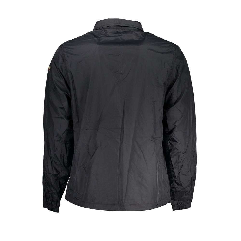 Napapijri Black Polyester Jacket -   -  Napapijri.