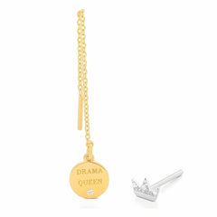 Ladies' Earrings Secrecy E8217CDAWW900 Sterling silver 5 cm -  Jewellery, Women -  Secrecy.