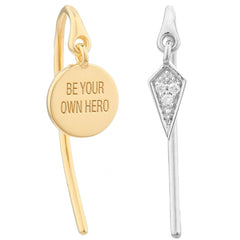 Ladies' Earrings Secrecy E8235CDAWW900 Sterling silver 3 cm -  Jewellery, Women -  Secrecy.