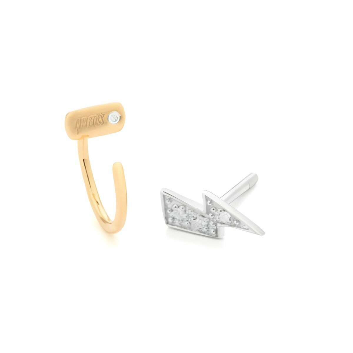Ladies' Earrings Secrecy E8214CDAWW900 Sterling silver 1,5 cm -  Jewellery, Women -  Secrecy.