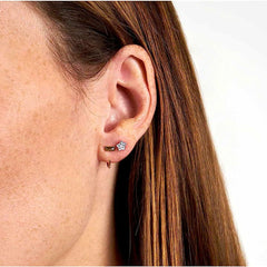 Ladies' Earrings Secrecy Sterling silver 1,5 cm -  Jewellery, Women -  Secrecy.