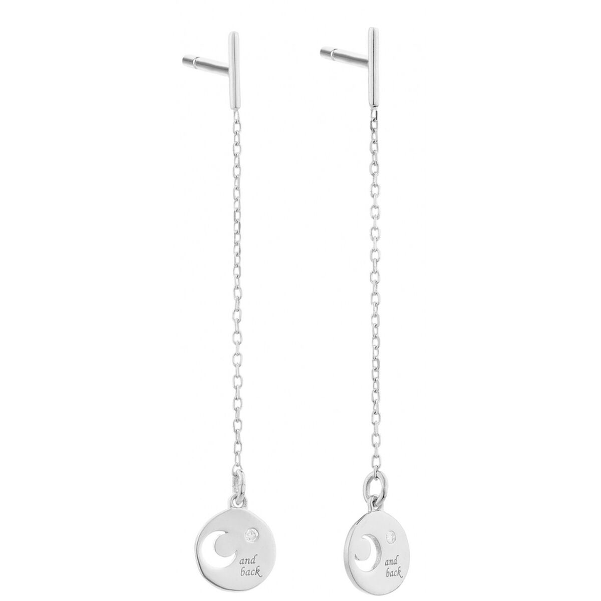 Ladies' Earrings Secrecy E8244CDAWA900 Sterling silver 4 cm -  Jewellery, Women -  Secrecy.