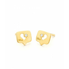 Ladies' Earrings Secrecy E8502CDAW7900 Sterling silver 1 cm -  Jewellery, Women -  Secrecy.