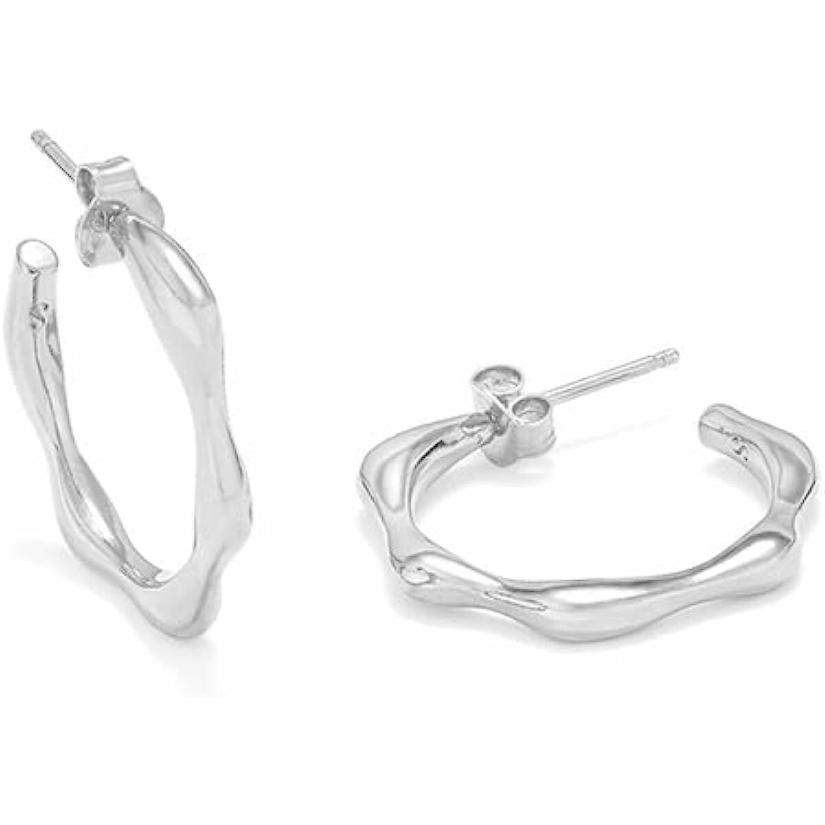 Ladies' Earrings Secrecy Sterling silver 3 cm -  Jewellery, Women -  Secrecy.
