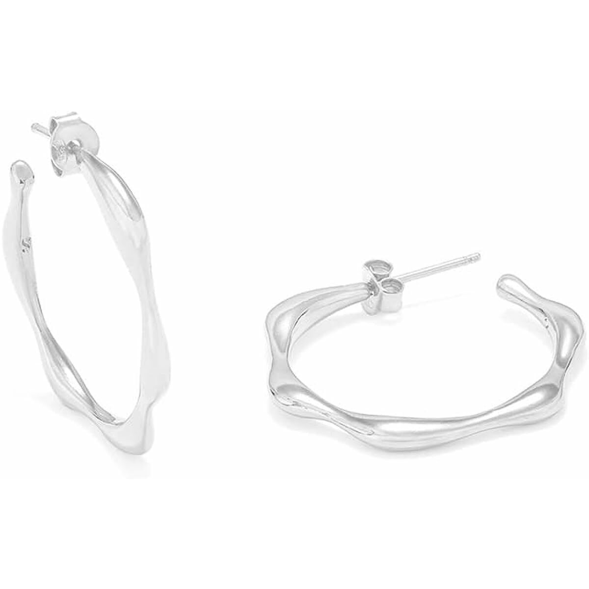 Ladies' Earrings Secrecy Sterling silver 3,5 cm -  Jewellery, Women -  Secrecy.