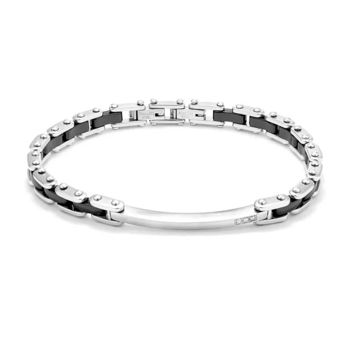 Men's Bracelet Radiant RH000001 Black Silver -  Jewellery, Men -  Radiant.