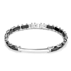 Men's Bracelet Radiant RH000005 Black Silver -  Jewellery, Men -  Radiant.