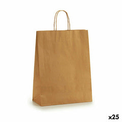 Paper Bag Pincello 32410 Brown 32 X 12 X 50 cm (25 Units) -  Office and stationery, Envelopes and postal supplies -  Pincello.