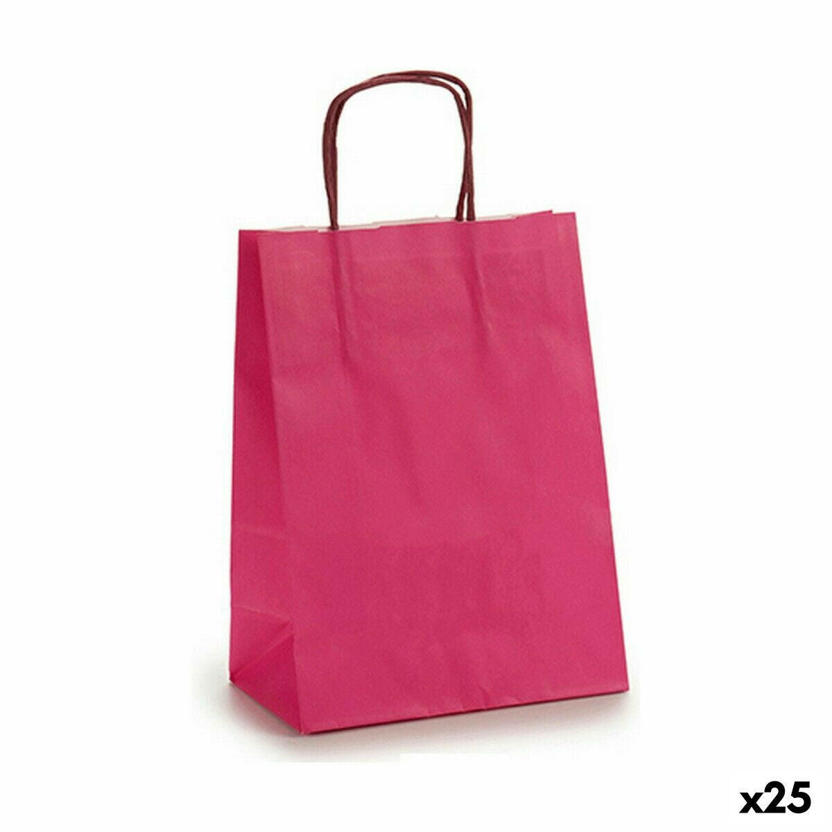 Paper Bag Pincello 18242 Pink 18 x 8 x 31 cm (25 Units) -  Office and stationery, Envelopes and postal supplies -  Pincello.