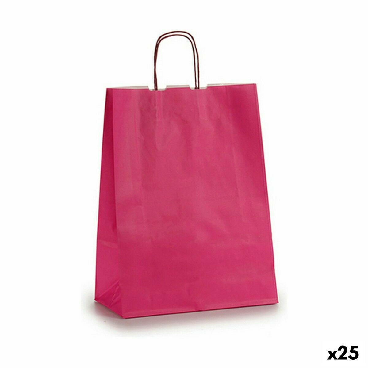 Paper Bag Pincello 32412 Pink 12 x 52 x 32 cm 32 X 12 X 50 cm (25 Units) -  Office and stationery, Envelopes and postal supplies -  Pincello.