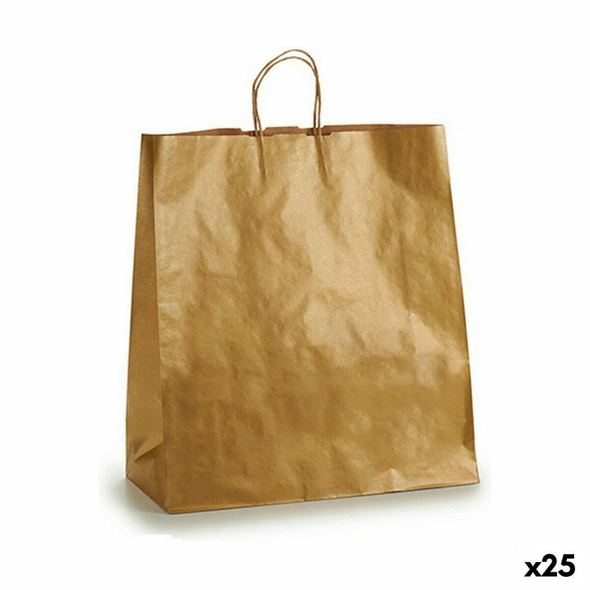 Paper Bag Pincello 46491-ORO Golden 46 x 16 x 60 cm (25 Units) -  Office and stationery, Envelopes and postal supplies -  Pincello.