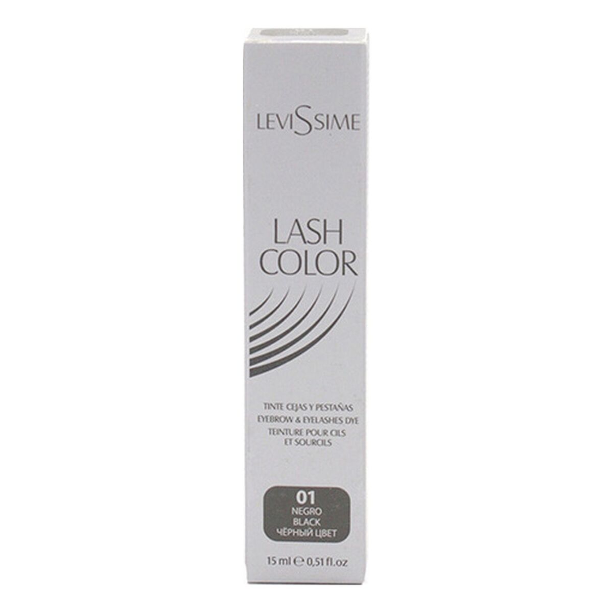 Eyelash Dye Levissime 01 Black (15 ml) -  Beauty, Make-up -  Levissime.