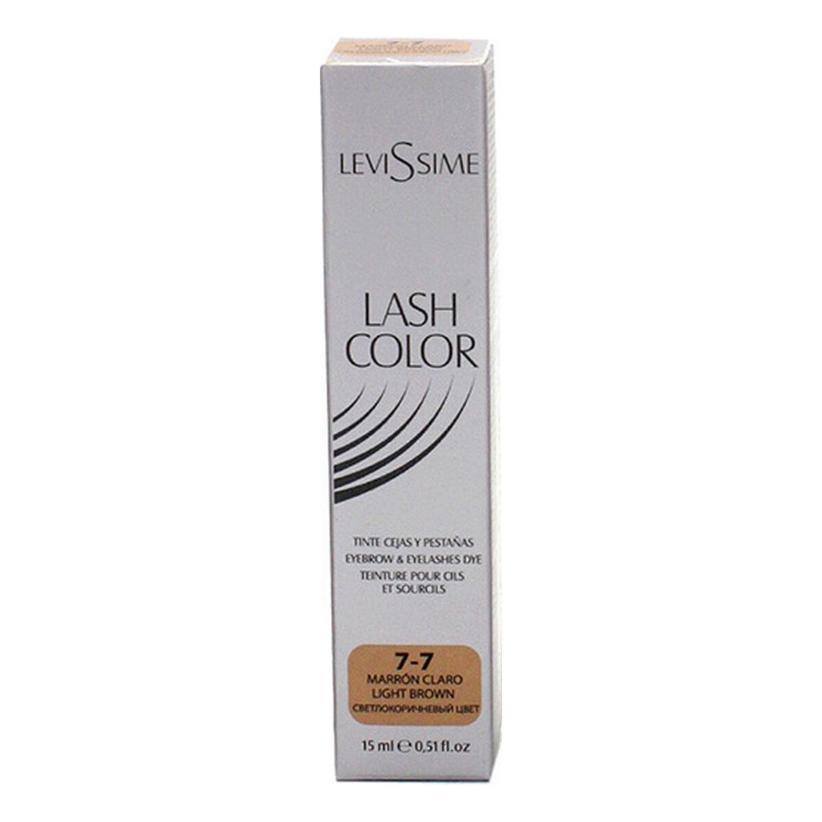 Eyelash Dye Levissime 7-7 Light brown (15 ml) -  Beauty, Make-up -  Levissime.