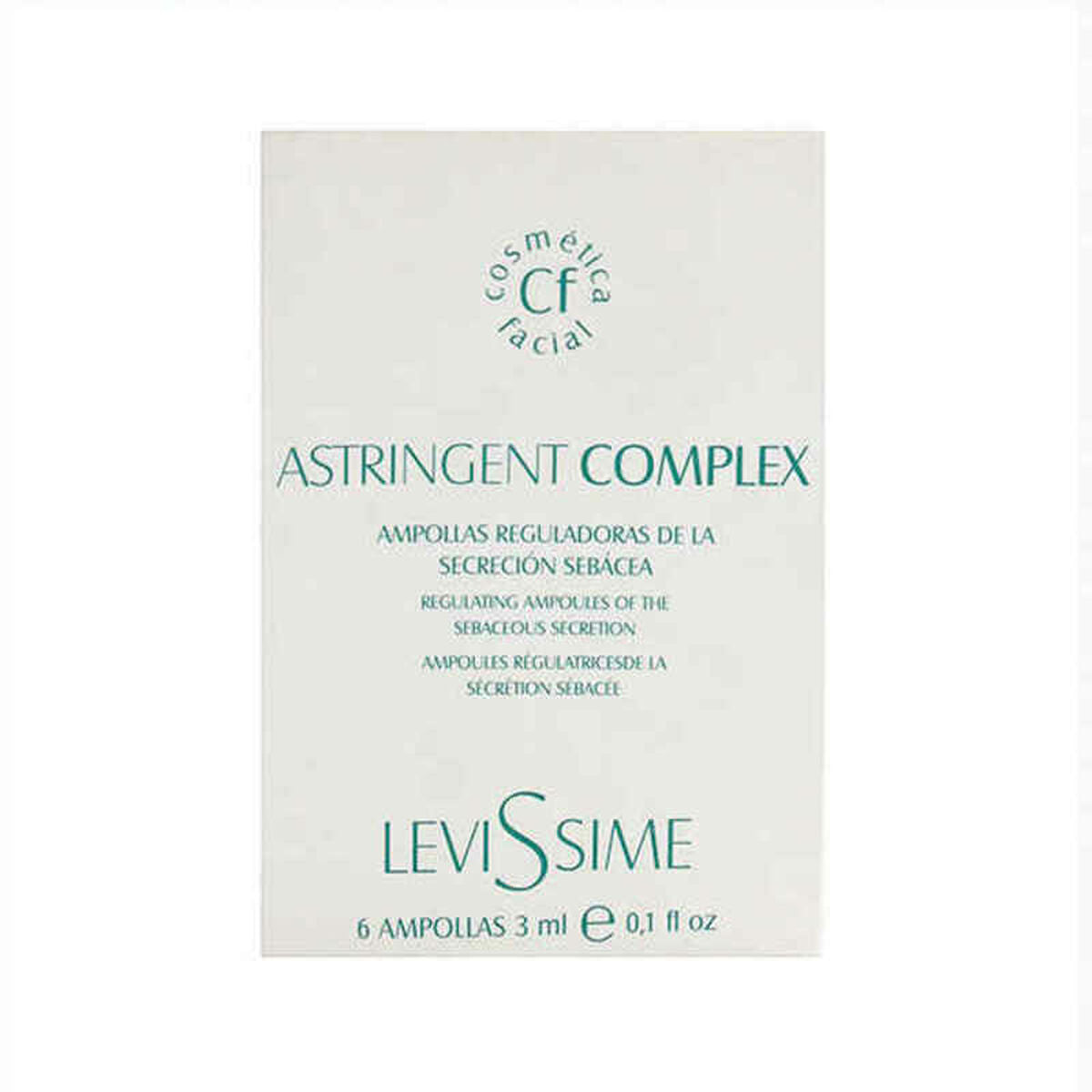 Body Cream Levissime Astrigent Complex (6 x 3 ml) -  Beauty, Skin care -  Levissime.