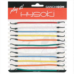 Rubber Hair Bands Hysoki Multicolour Hook 12 Pieces -  Beauty, Hair care -  Hysoki.